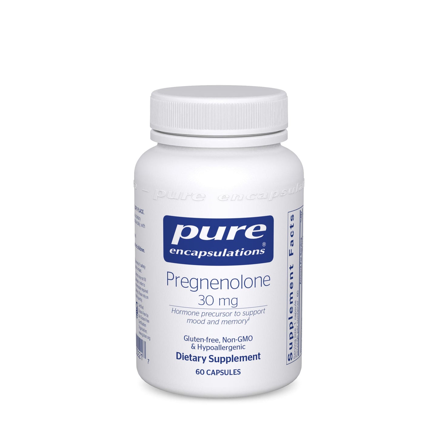 Pregnenolone 30 mg. 60's