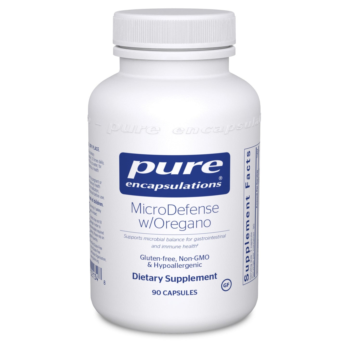 MicroDefense‡ w/Oregano
‡These statements have not been evaluated by the Food & Drug Administration. These products are not intended to diagnose, treat, cure or prevent any disease.