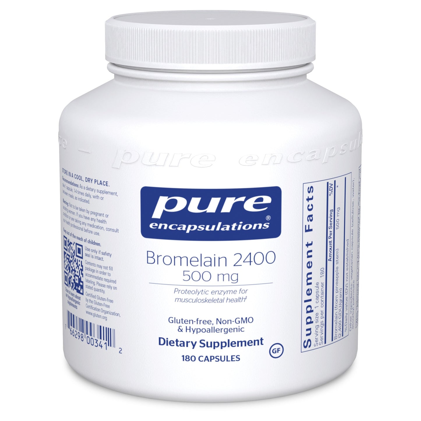 Bromelain 2400 500 mg. 180's
