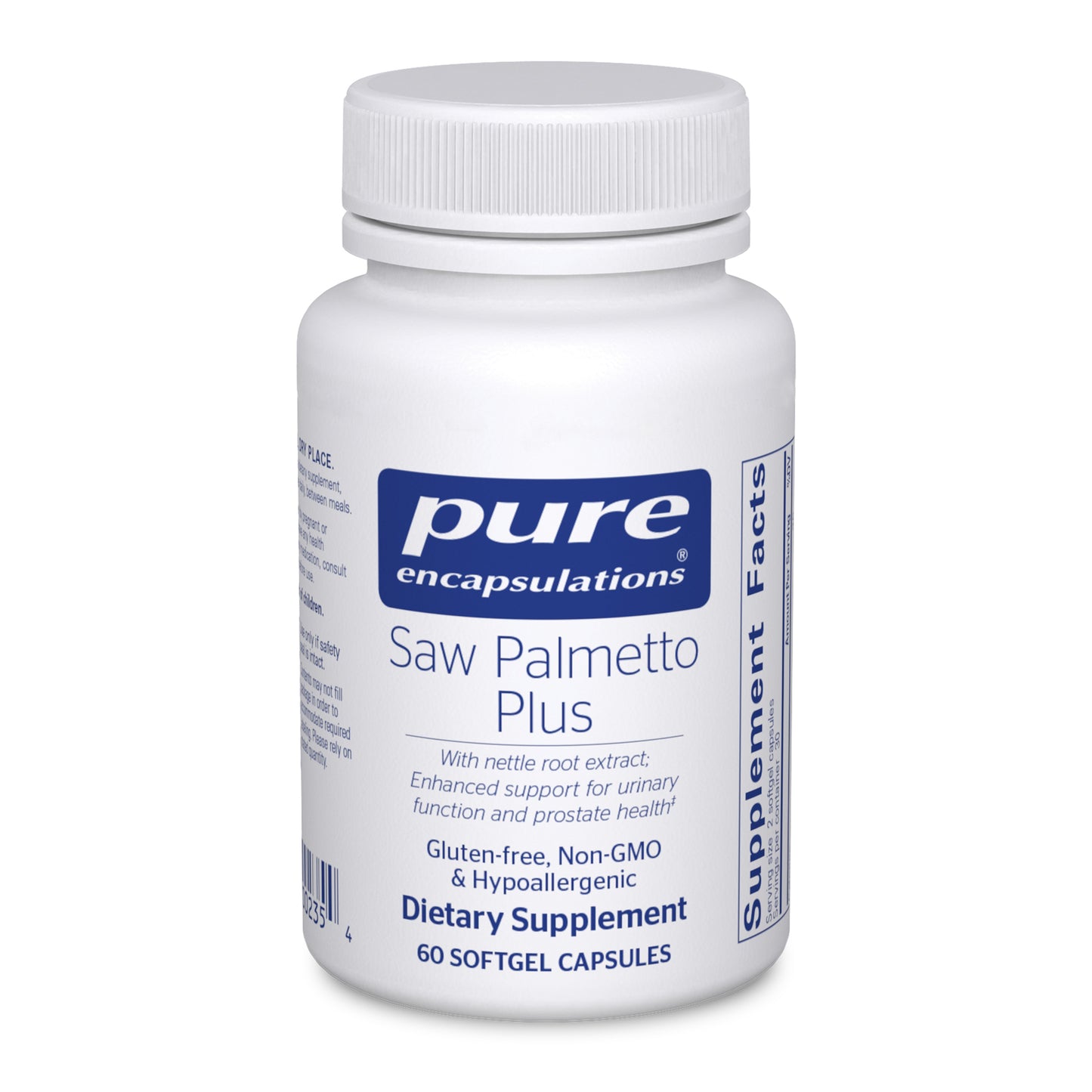 Saw Palmetto Plus w/Nettle Root 60's