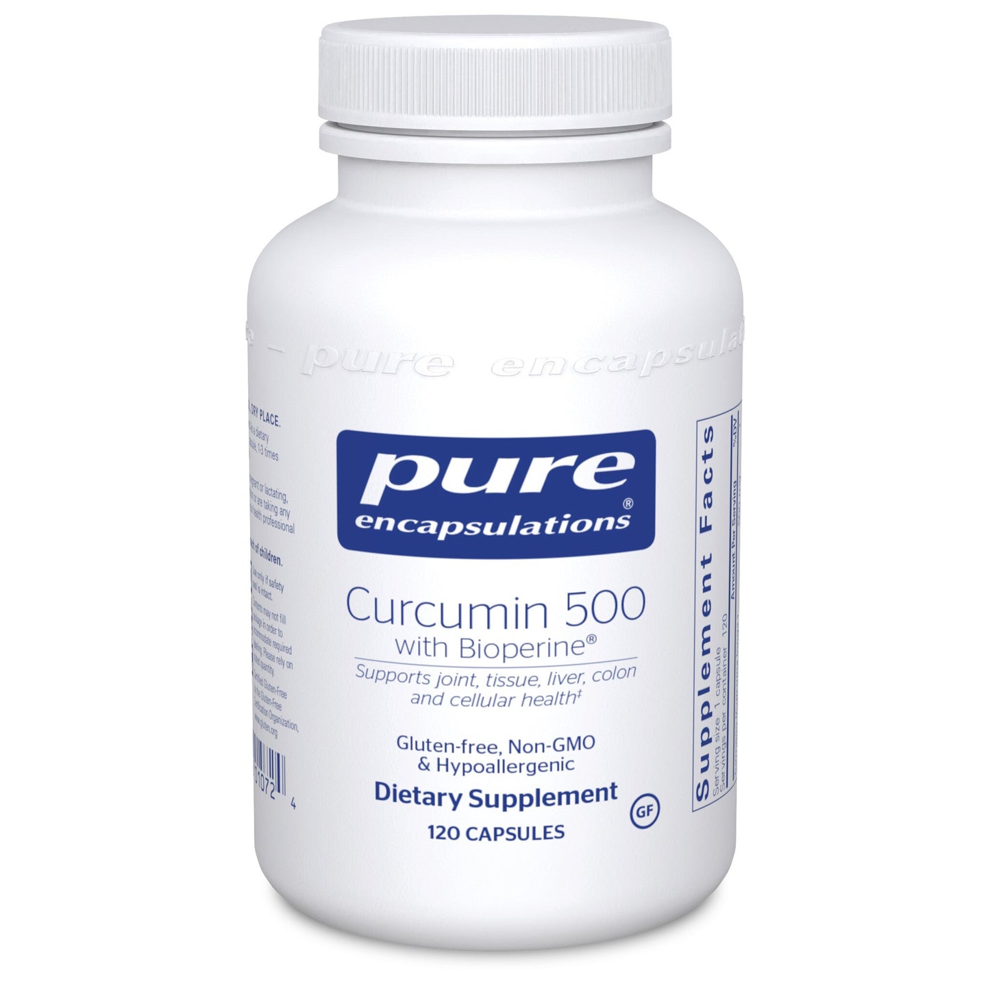 Curcumin 500 with Bioperine 120's