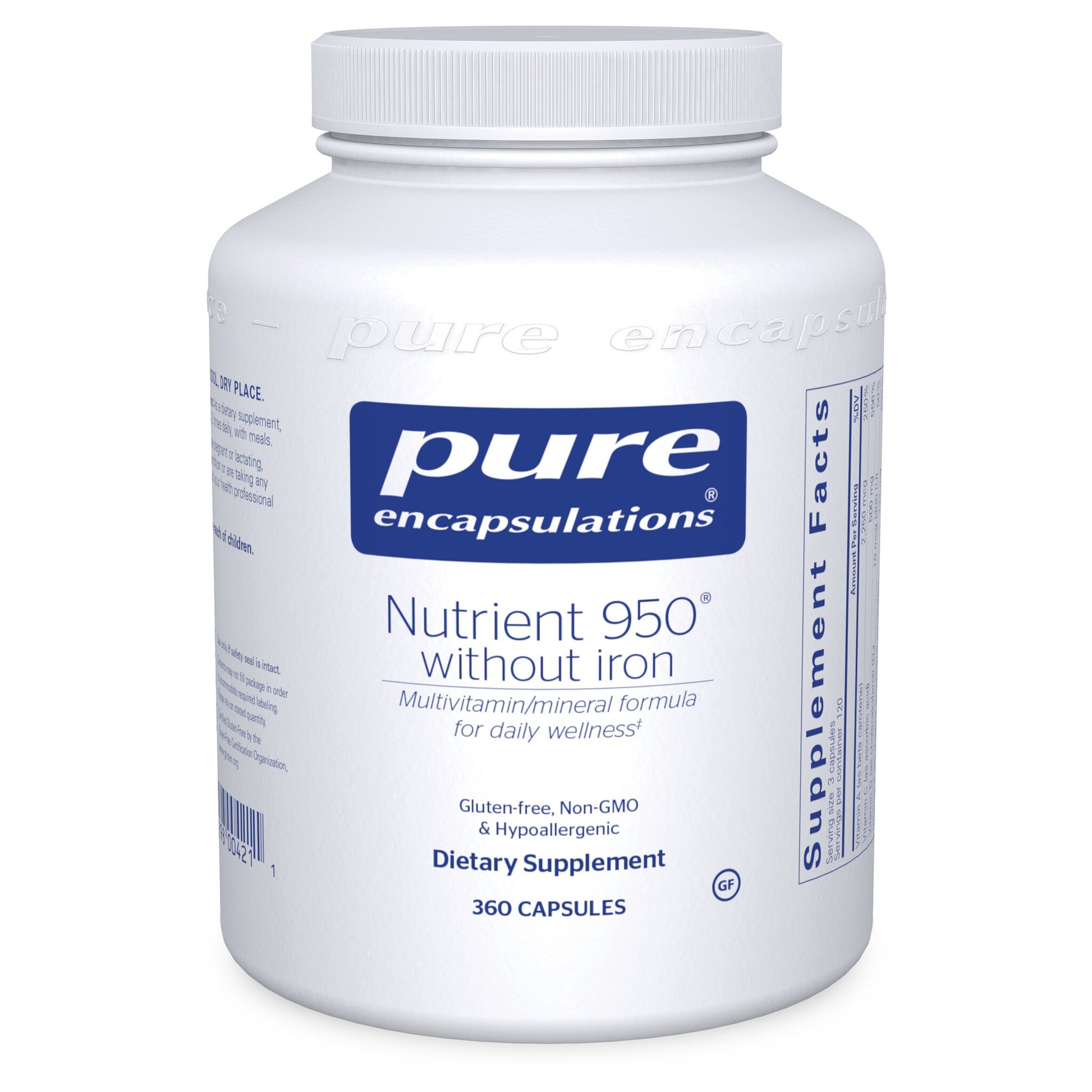 Nutrient 950® w/o Iron 360's