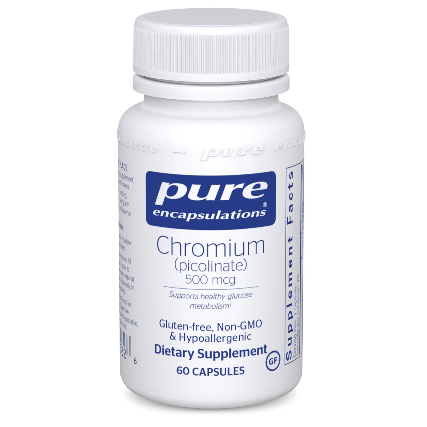 Chromium (picolinate) 500 mcg. 60's