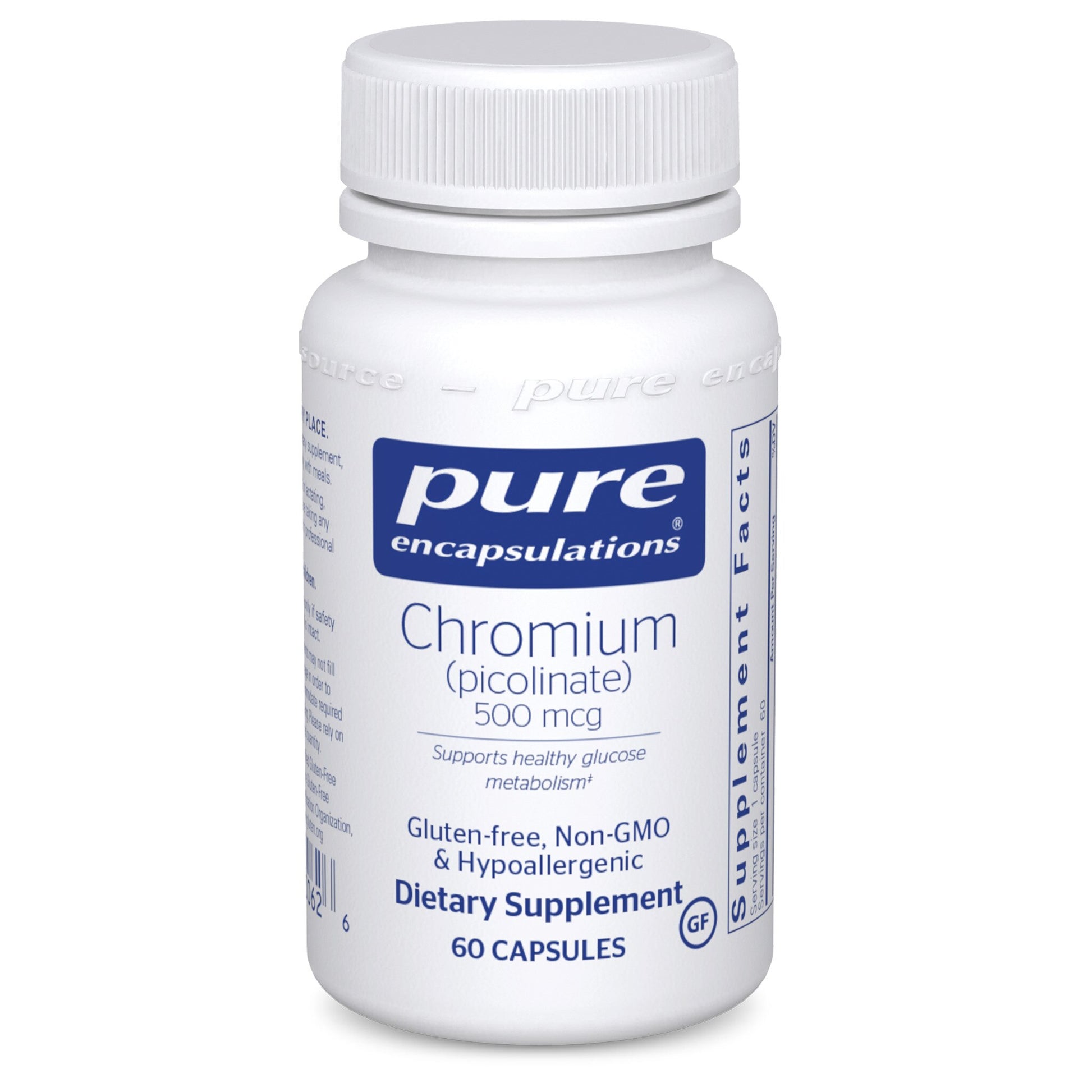 Chromium (picolinate) 500 mcg. 60's