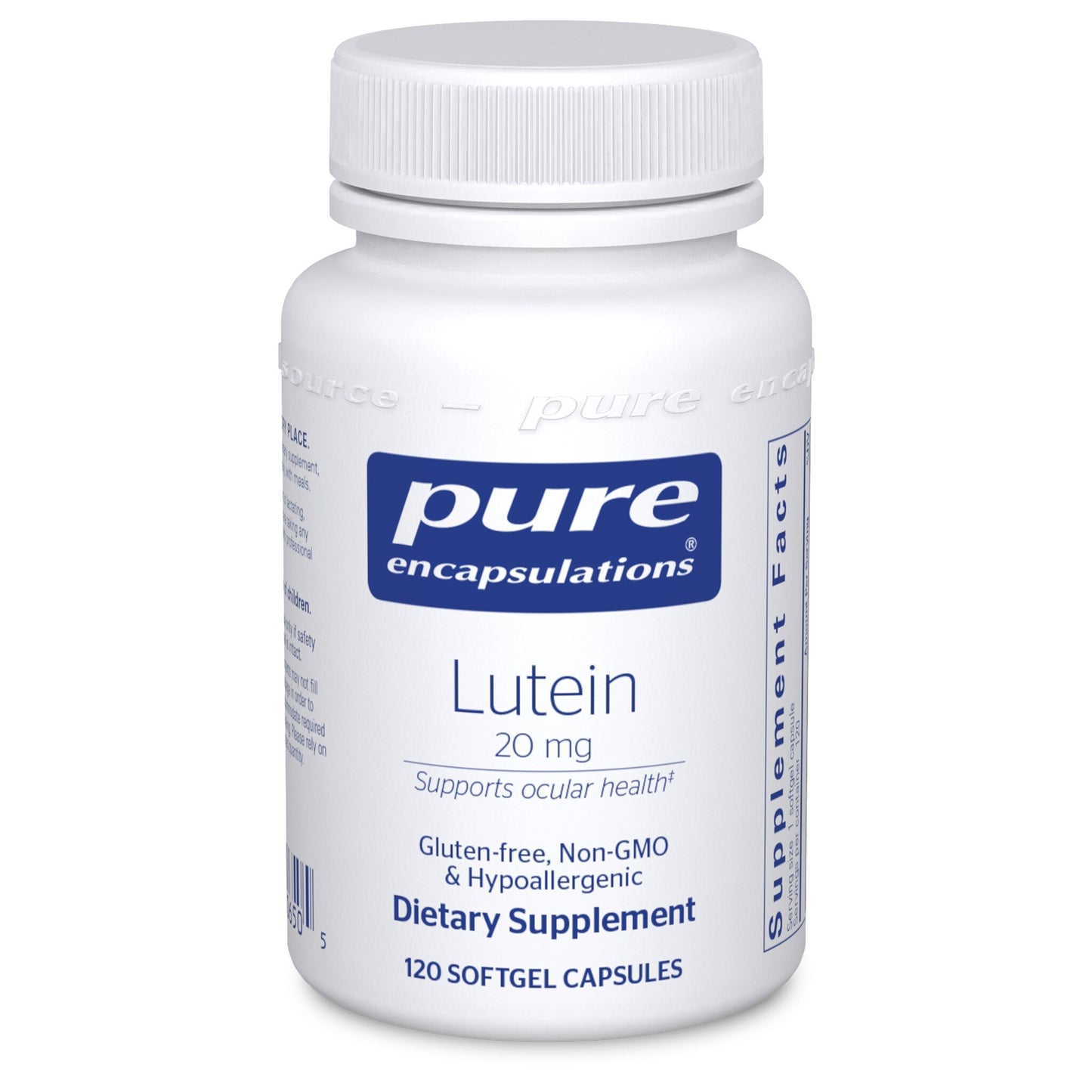 Lutein 20 mg. 120's
