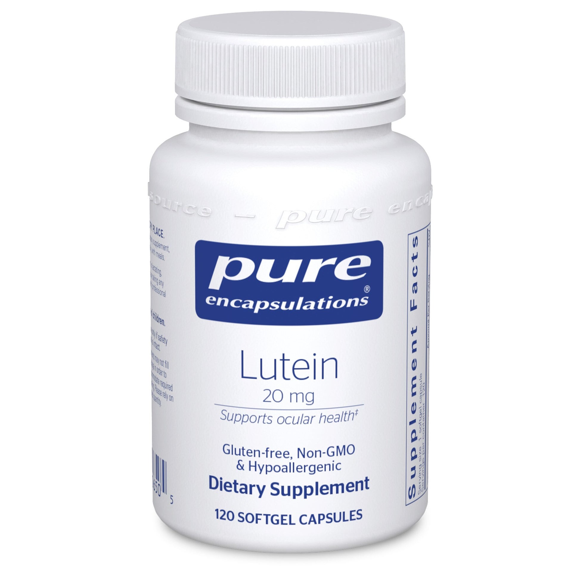 Lutein 20 mg. 120's