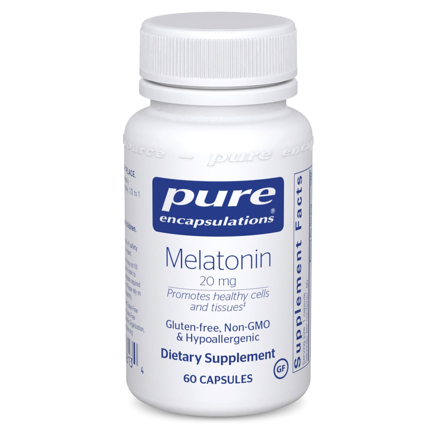 Melatonin 20 mg. 60's