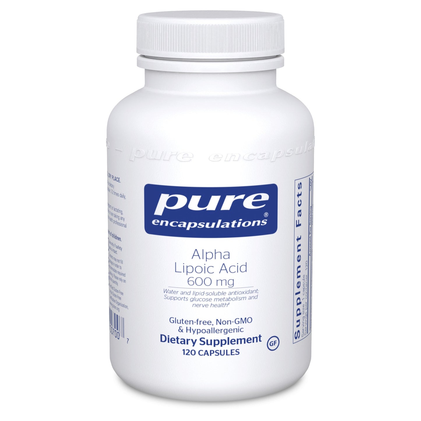 Alpha Lipoic Acid 600 mg. 120's