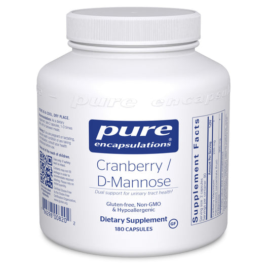 Cranberry/d-Mannose 180's