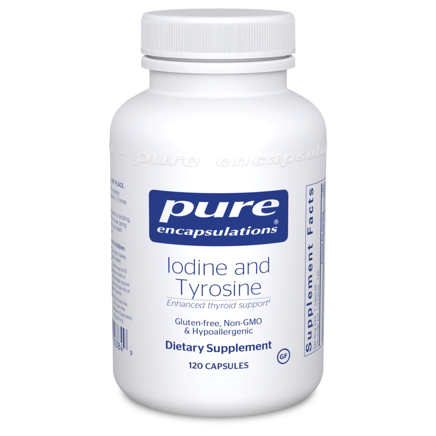 Iodine and Tyrosine 120's