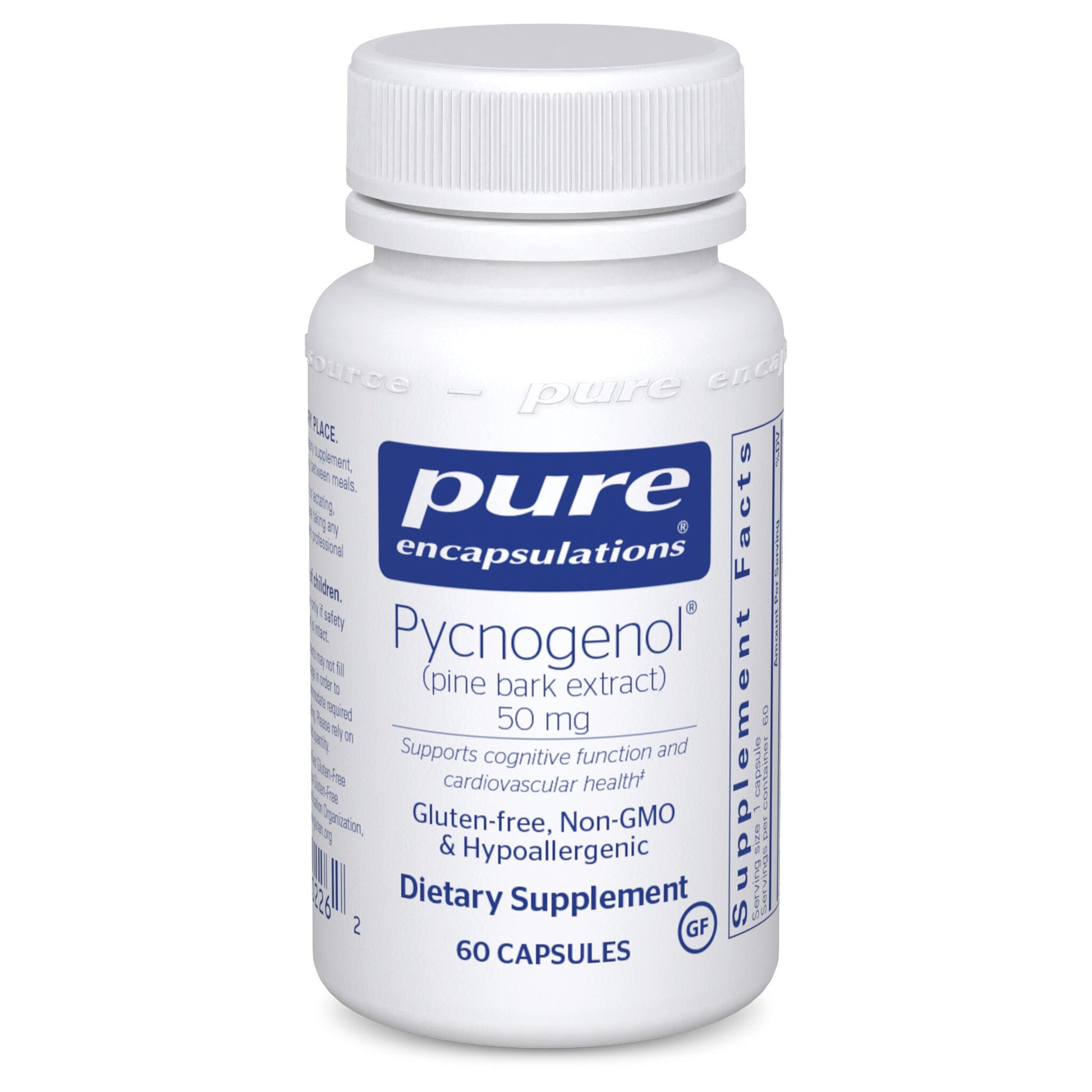 Pycnogenol® 50 mg. 60's