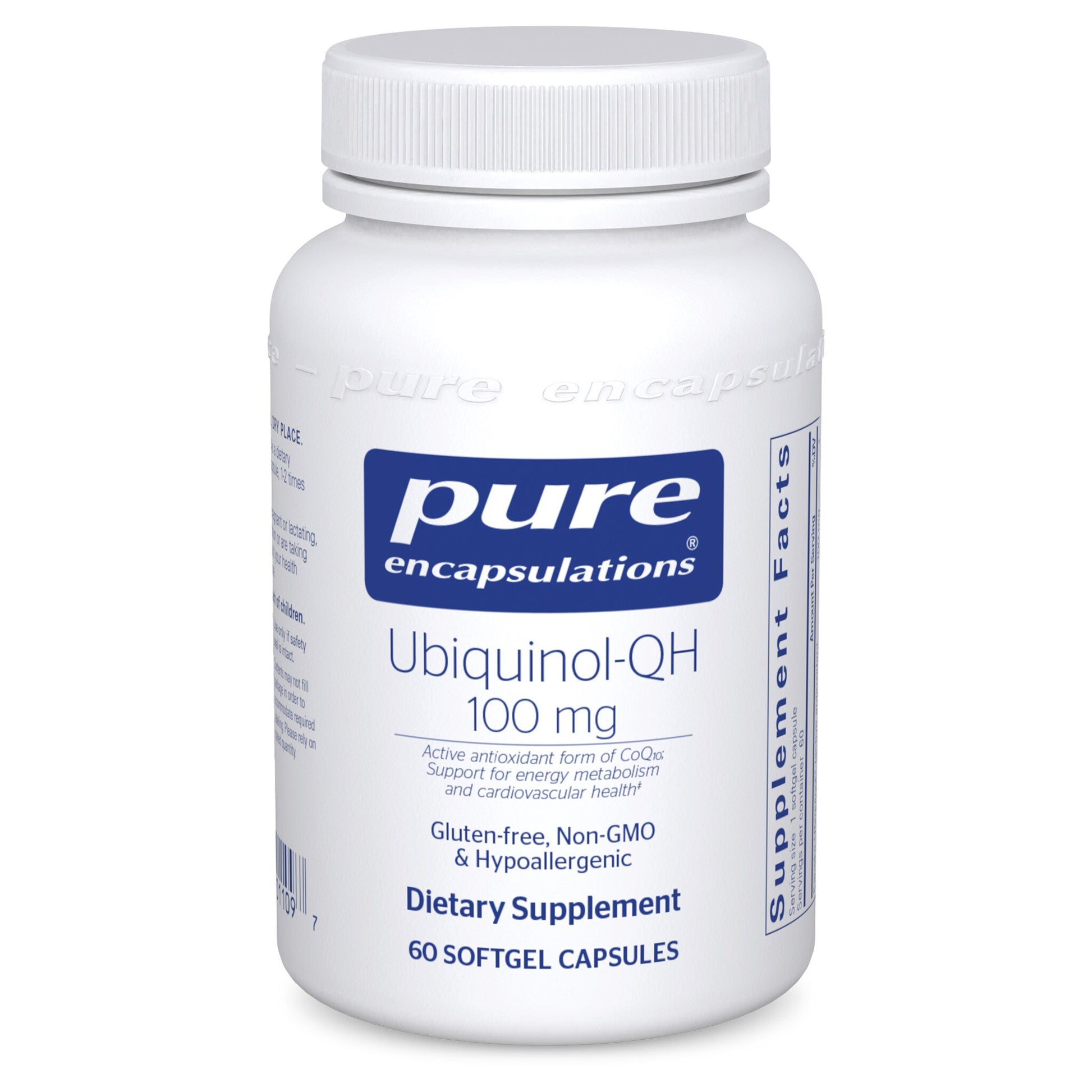 Ubiquinol-QH 100 mg 60's