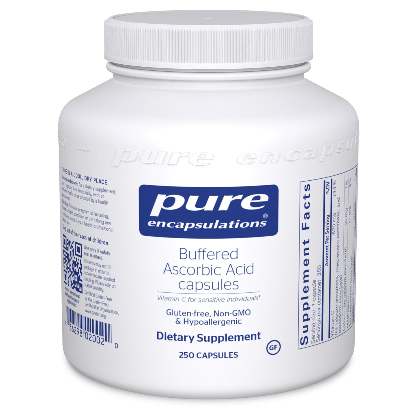 Buffered Ascorbic Acid Capsules
