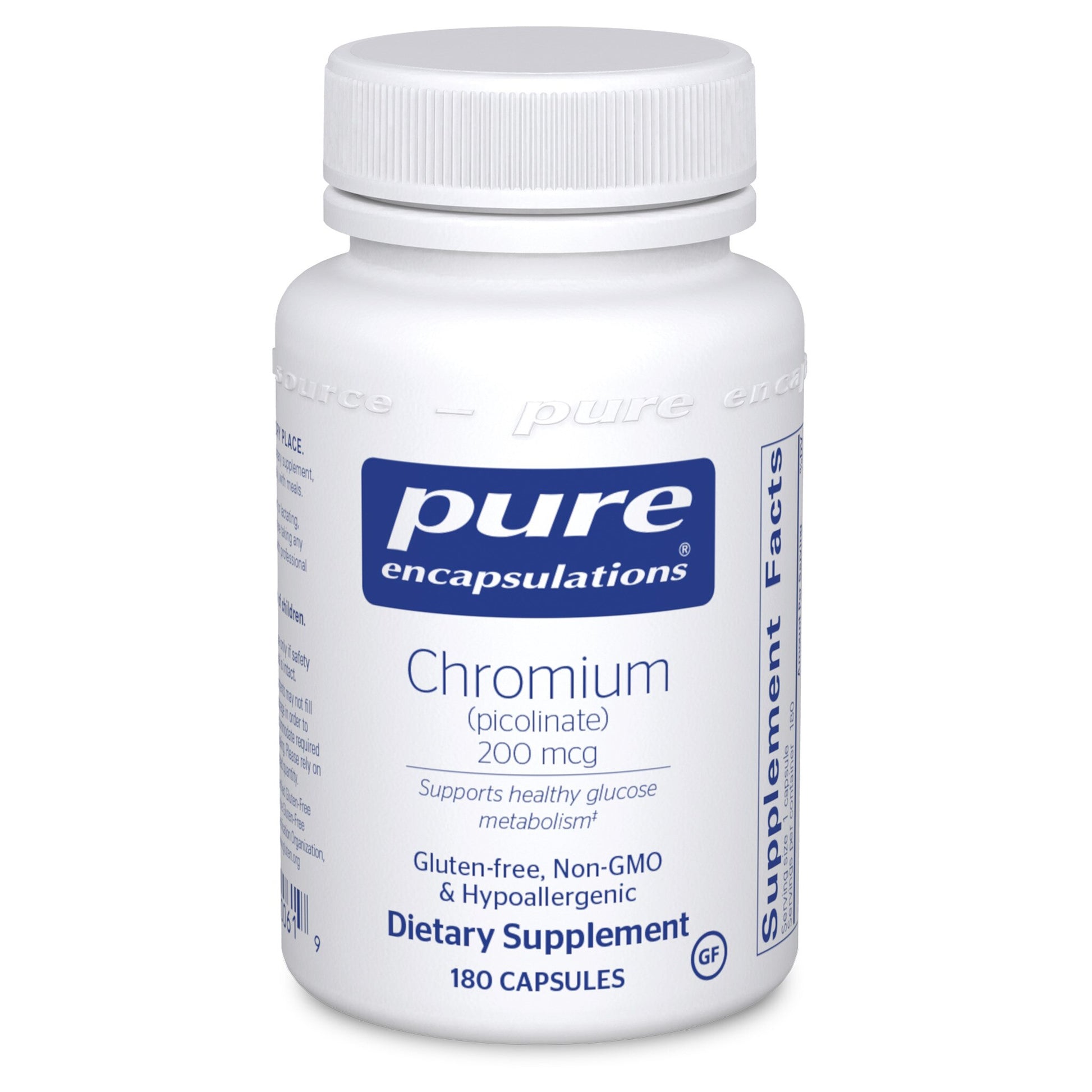 Chromium (picolinate) 200 mcg. 180's