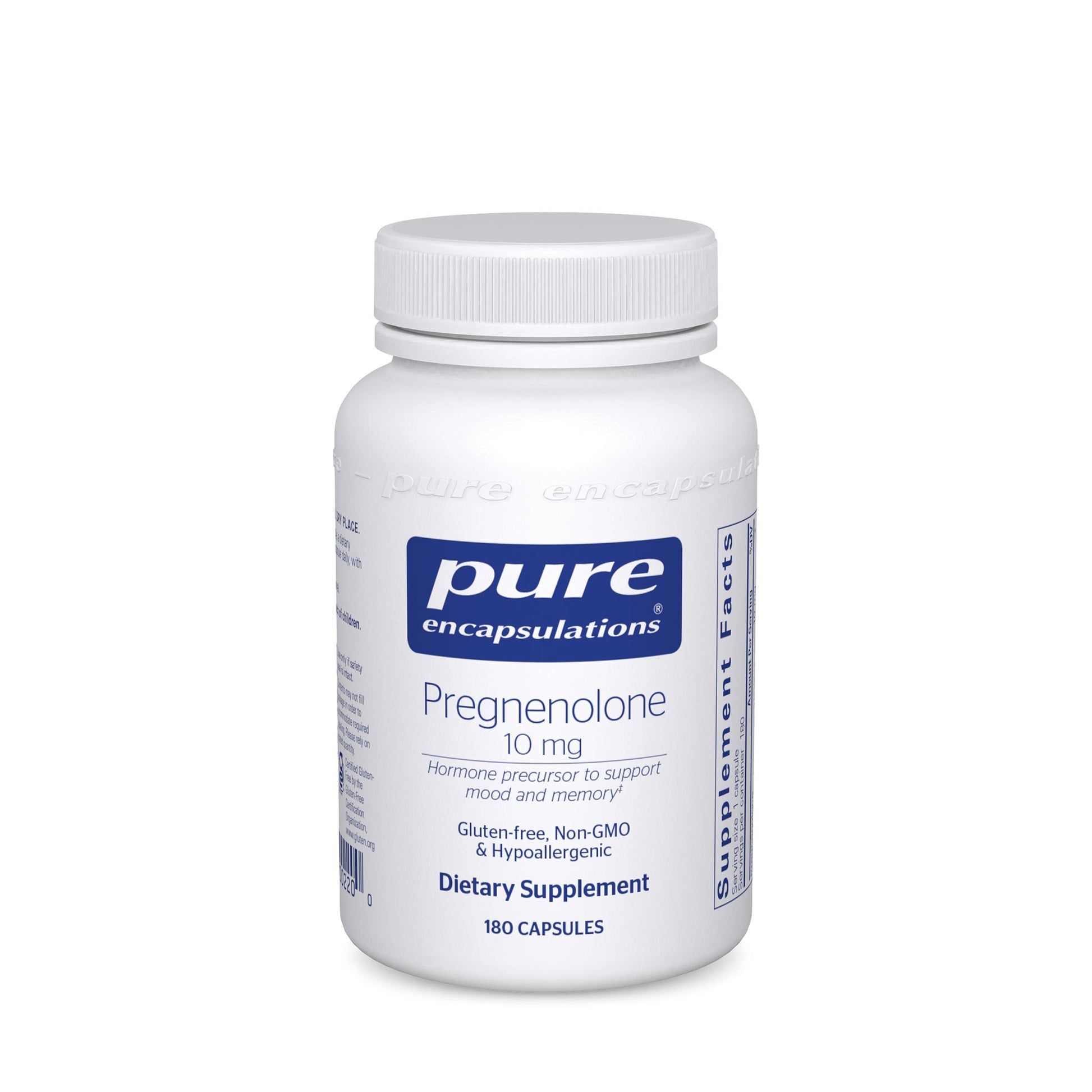 Pregnenolone 10 mg. 180's